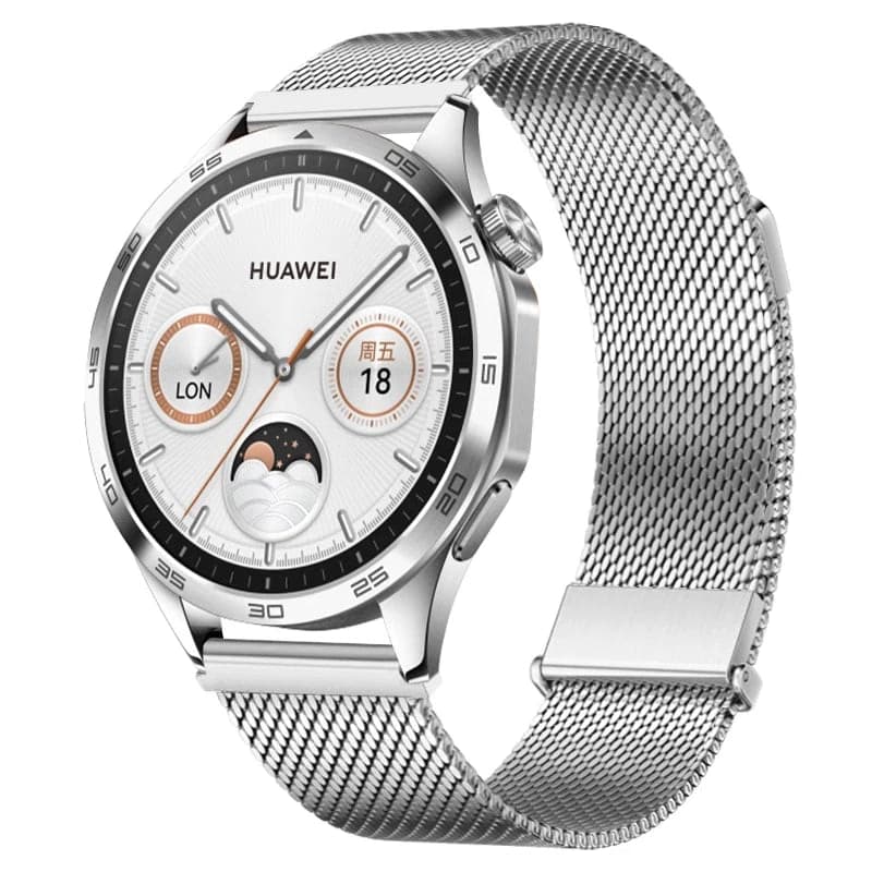 RYB 22mm Bracelet En Acier Inoxydable Tresse Montre Bracelet for — image 3