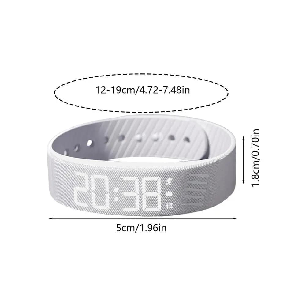 OLED Digital Alarm Watch Sleep Tracker Silent Vibration Activity — image 8