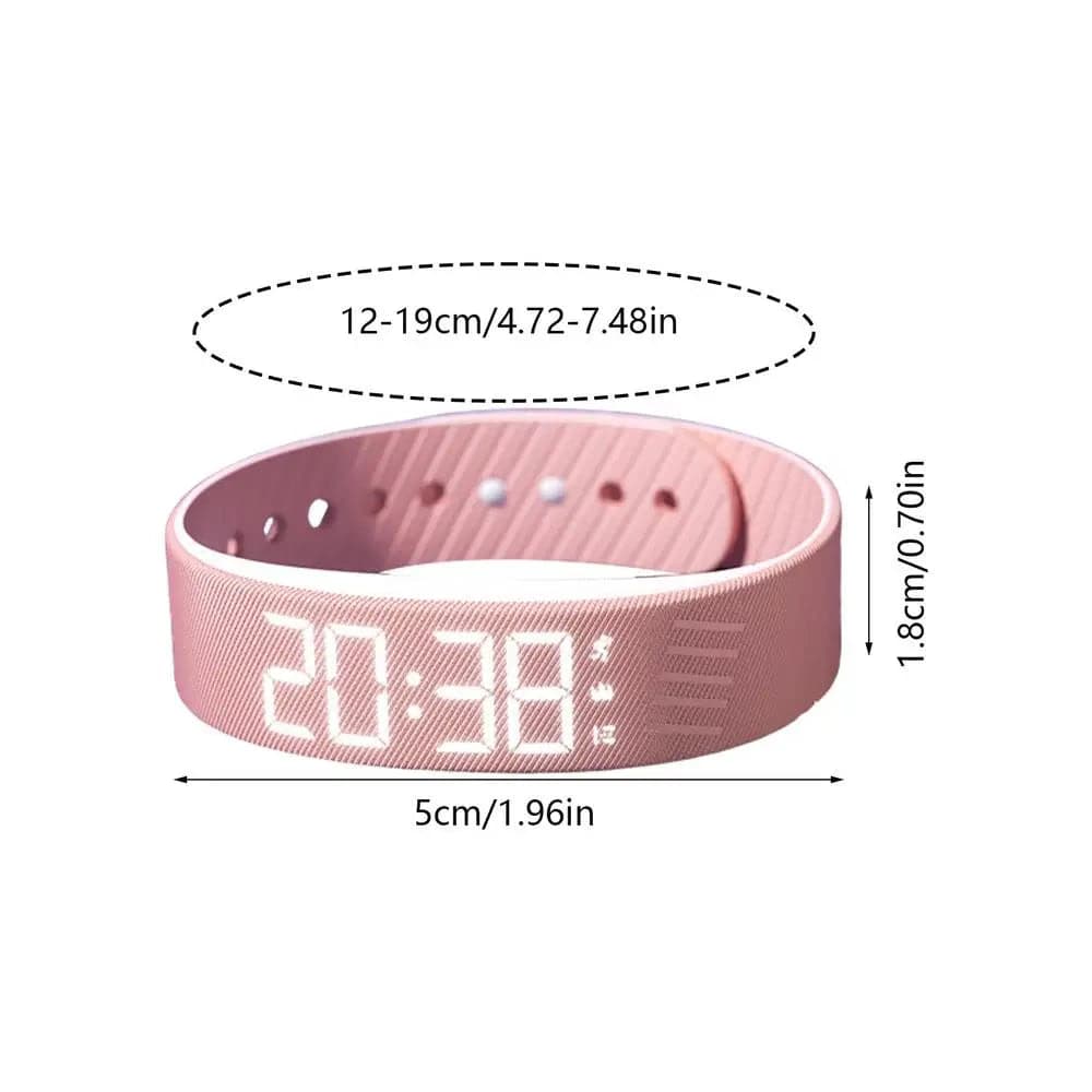 OLED Digital Alarm Watch Sleep Tracker Silent Vibration Activity — image 12