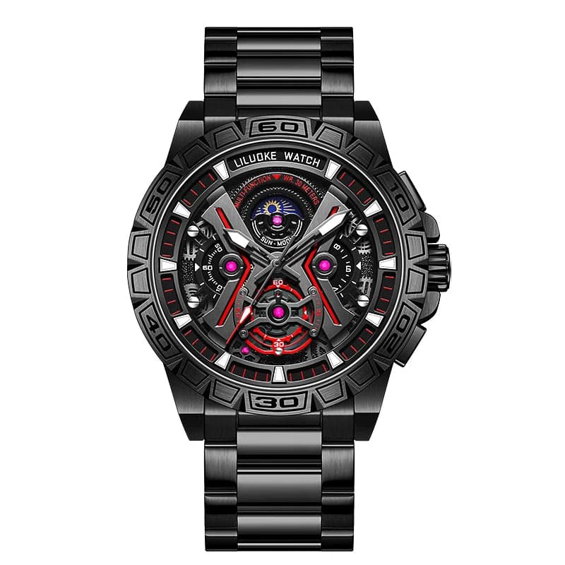 LILUOKE Luxury Top Brand Men Watches — image 9