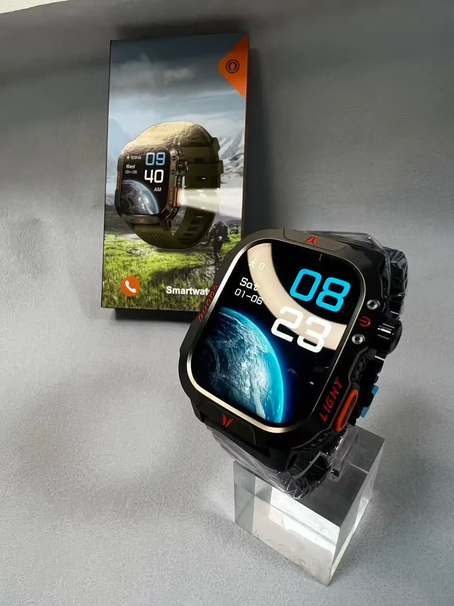2026 Stainless Steel Waterproof Smartwatch with Bluetooth — image 4