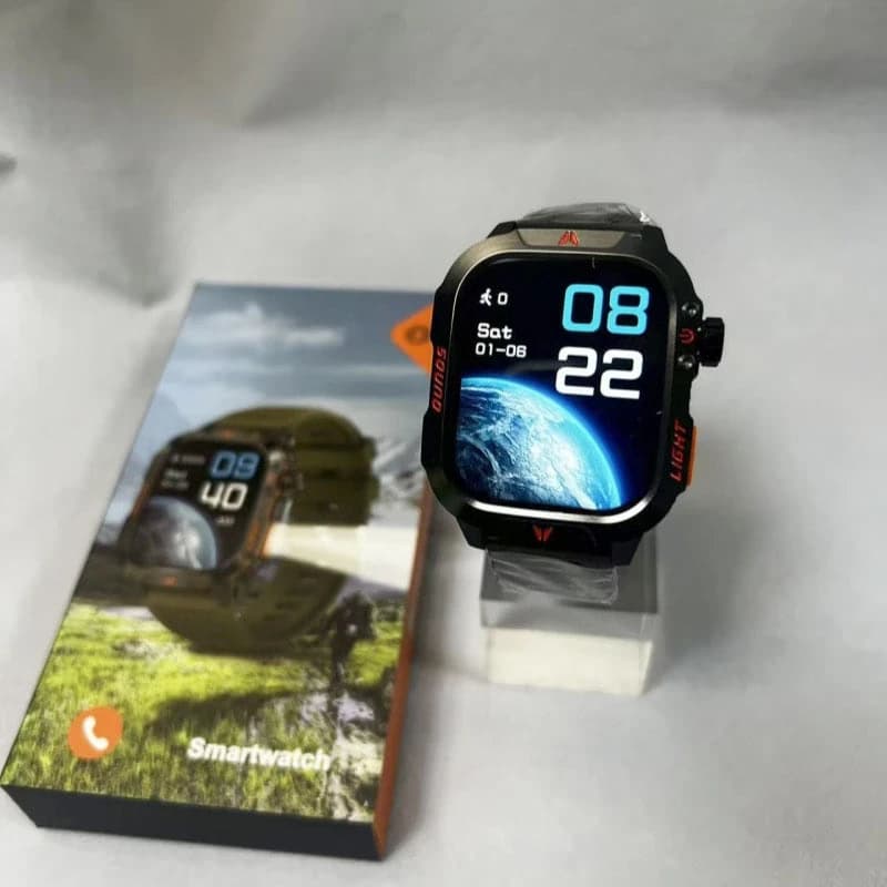 2026 Stainless Steel Waterproof Smartwatch with Bluetooth — image 3