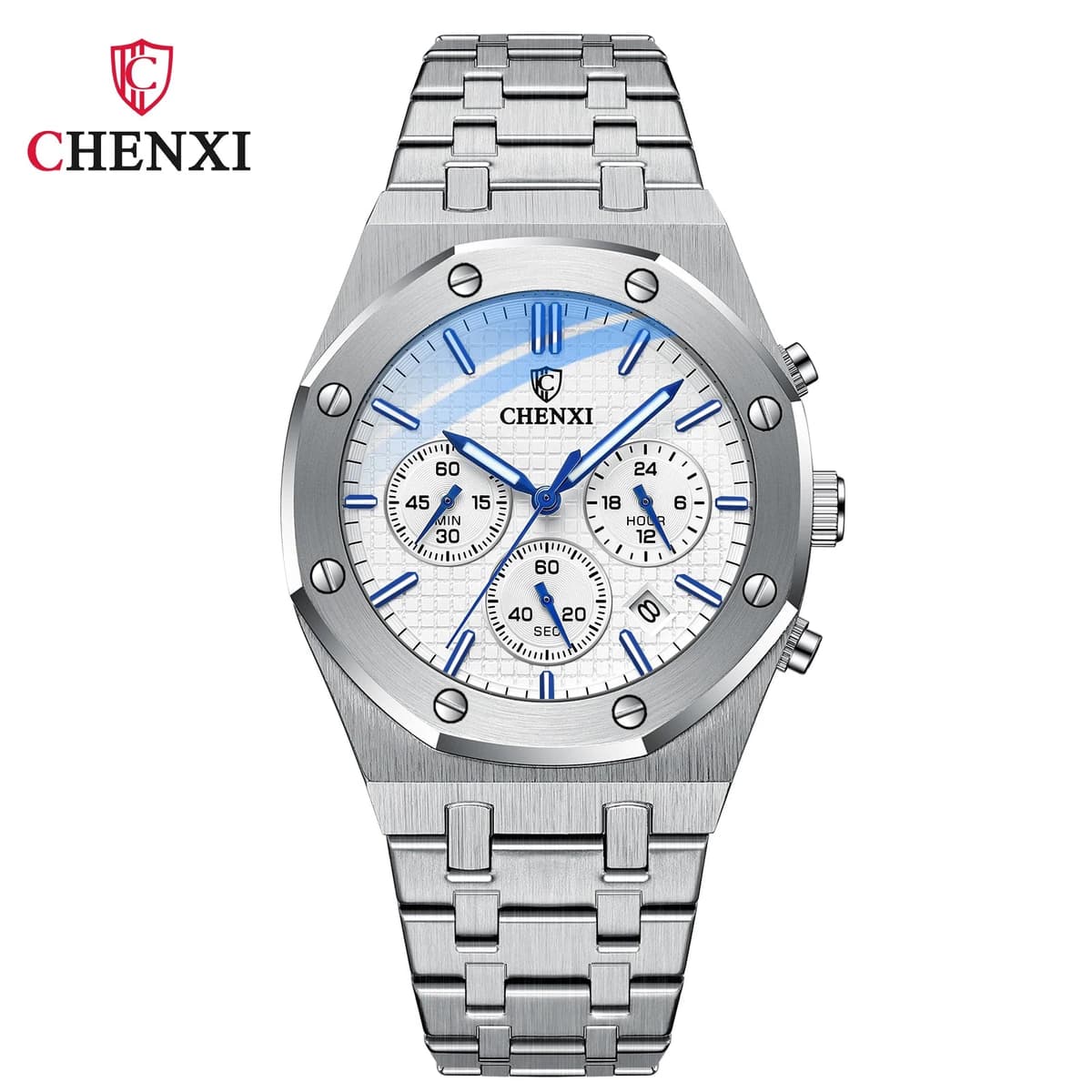 CHENXI 948 Men's Stainless Steel Chronograph Watch — image 6