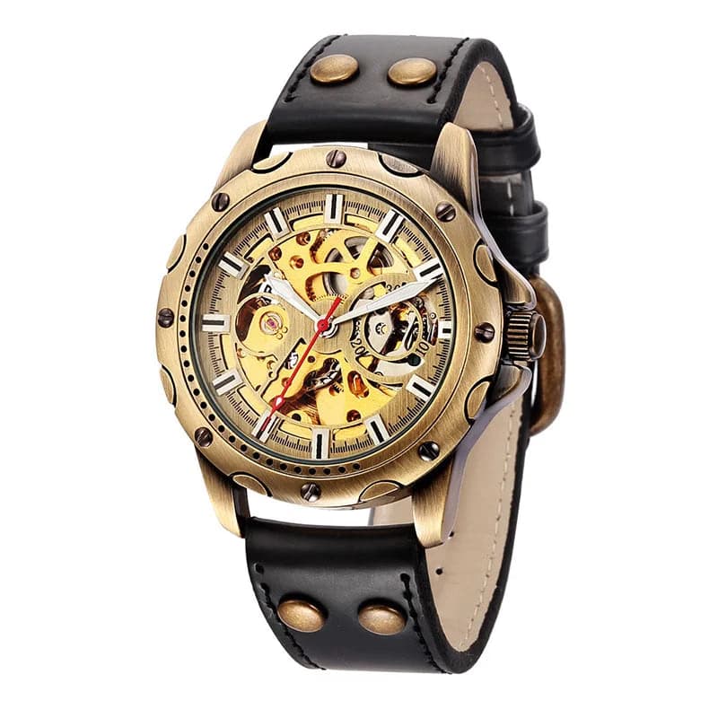 Shenhua Antique Copper Mechanical Men's Watch — image 7