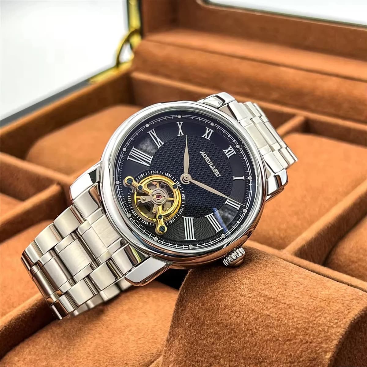 Aokulasic Luxury Tourbillon Watch — image 8