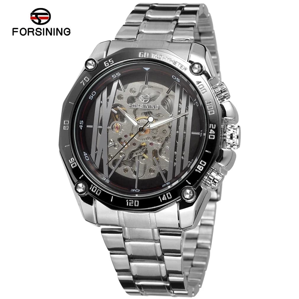 Luxury Men's Automatic Roman Numeral Watch — image 7