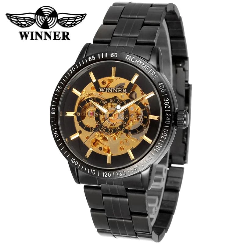 T-winner Automatic Skeleton Steel Men's Watch — image 10
