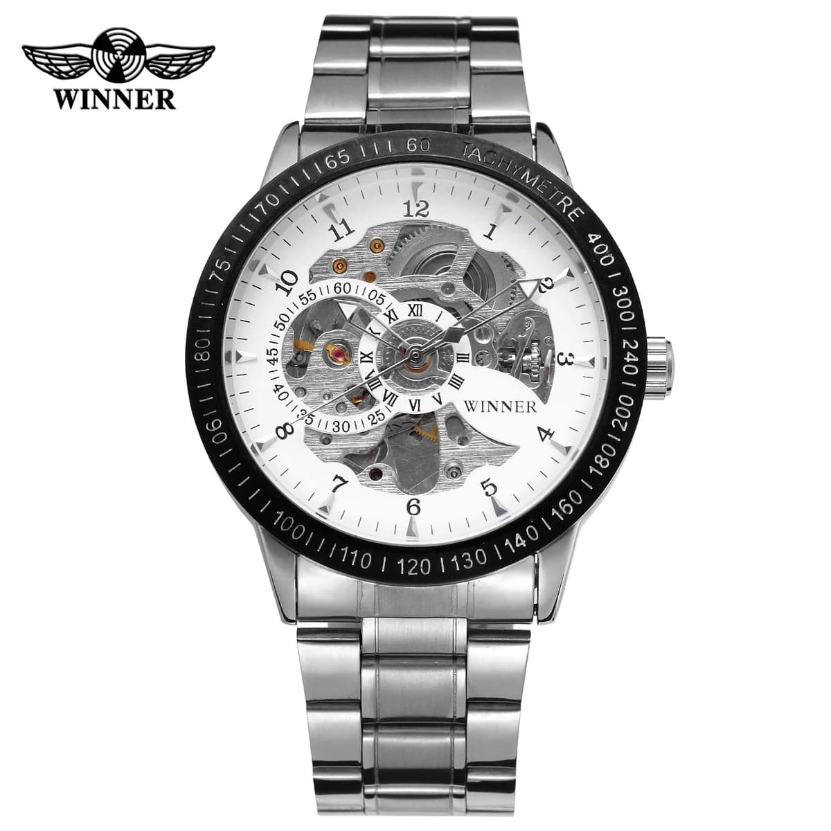 T-winner Automatic Skeleton Steel Men's Watch — image 9