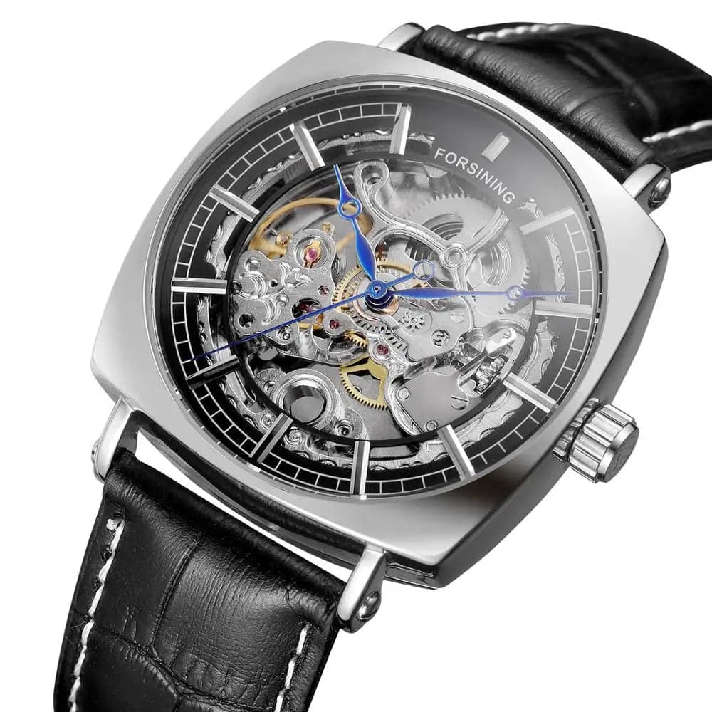 Forsining Skeleton Watch - Water Resistant & Fashionable — image 6