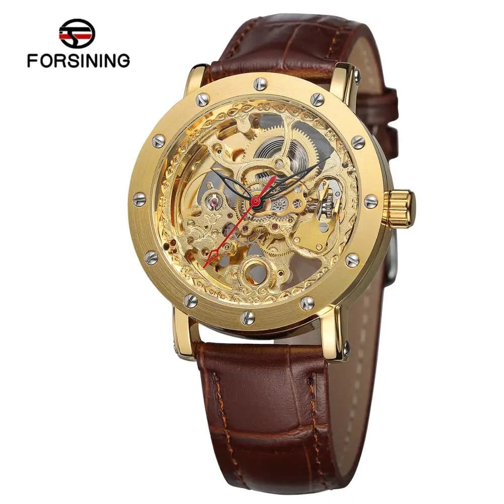 Forsining Leather Automatic Men's Watch — image 10