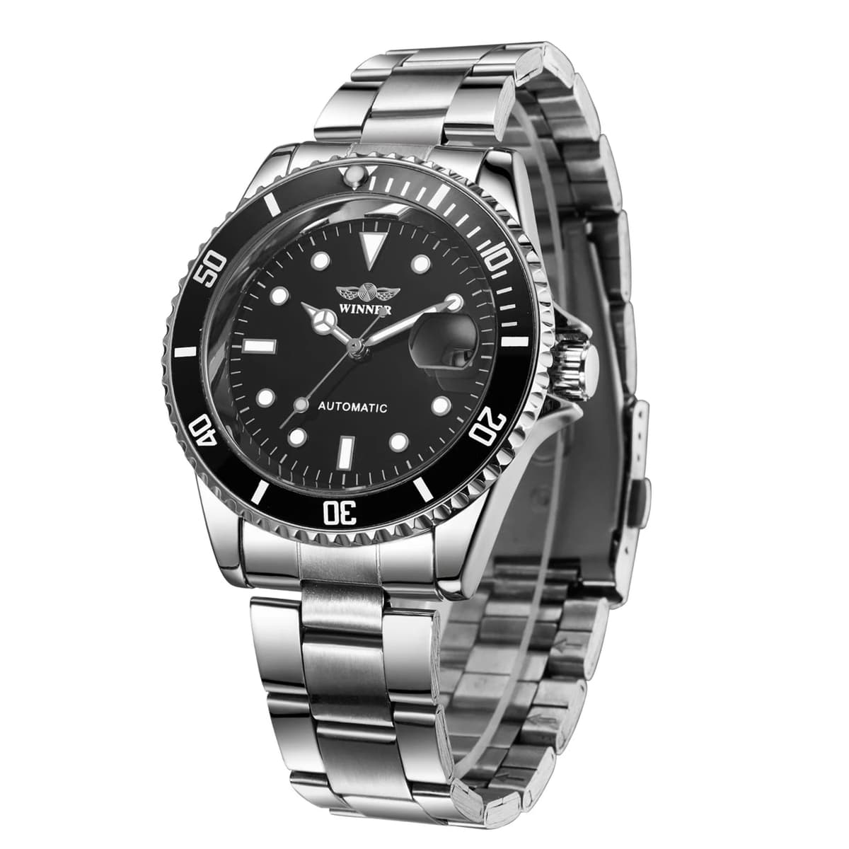 Luxury Men's Stainless Steel Automatic Watch — image 7