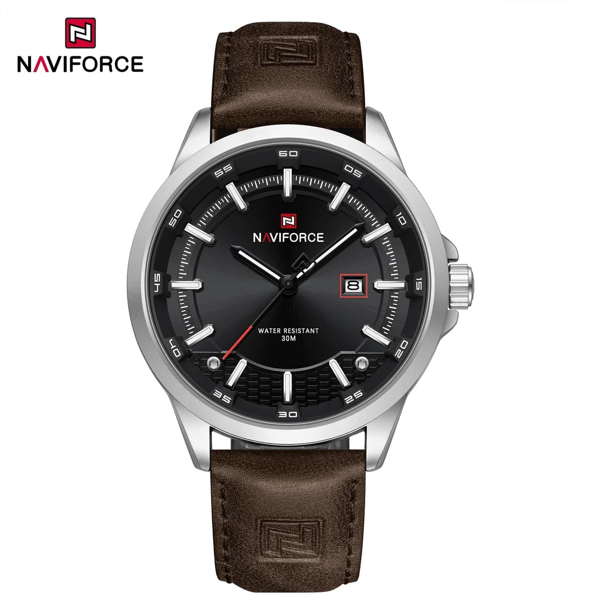NAVIFORCE Men's Luxury Sport Leather Watch — image 9