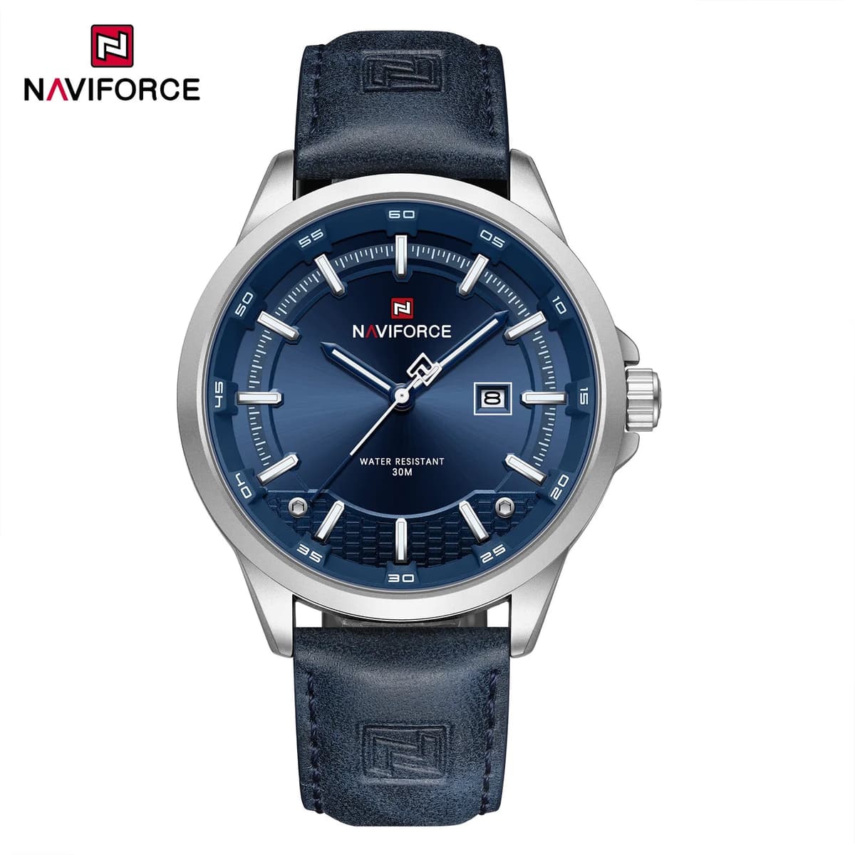 NAVIFORCE Men's Luxury Sport Leather Watch — image 8