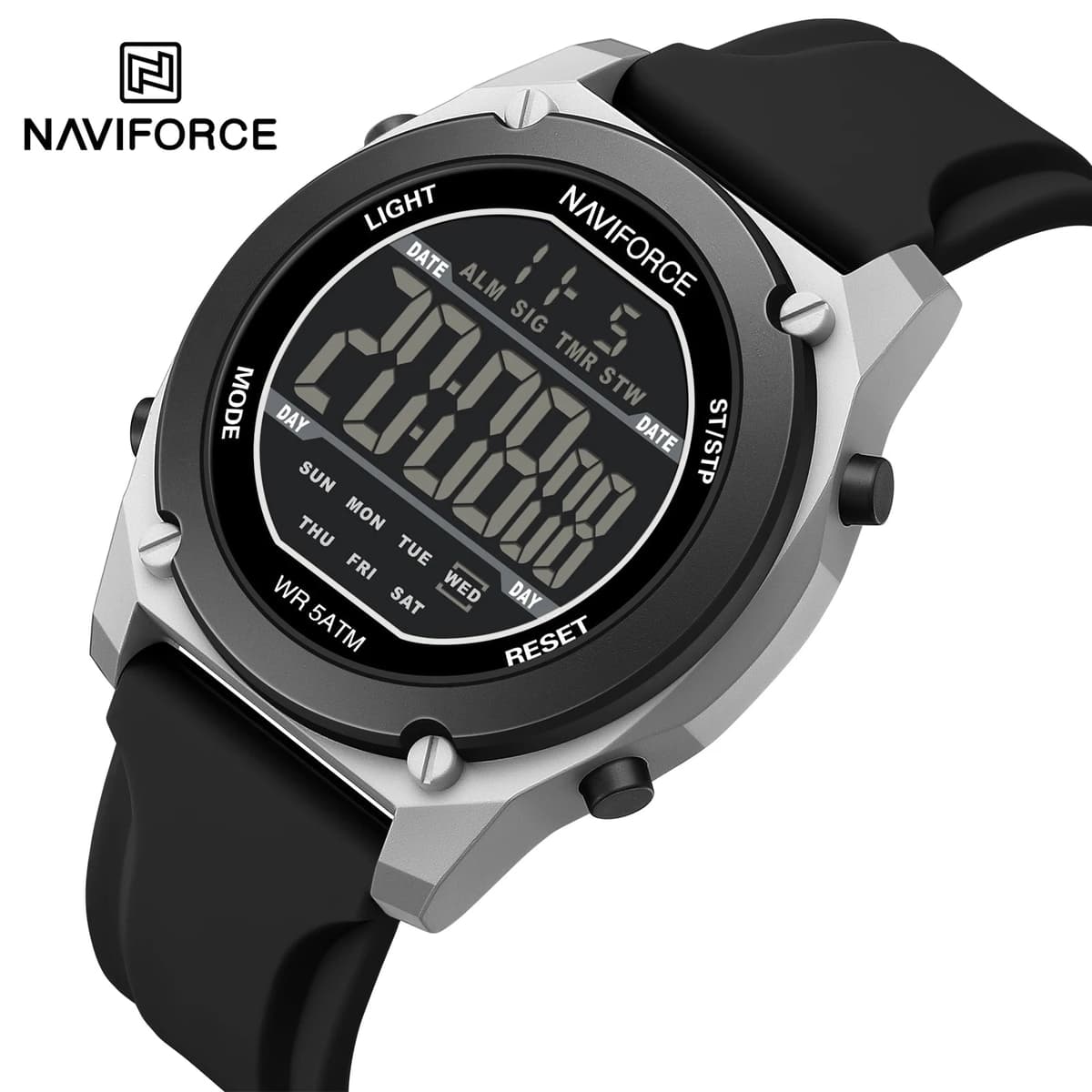 NAVIFORCE Men's Digital Chronograph Watch — image 9
