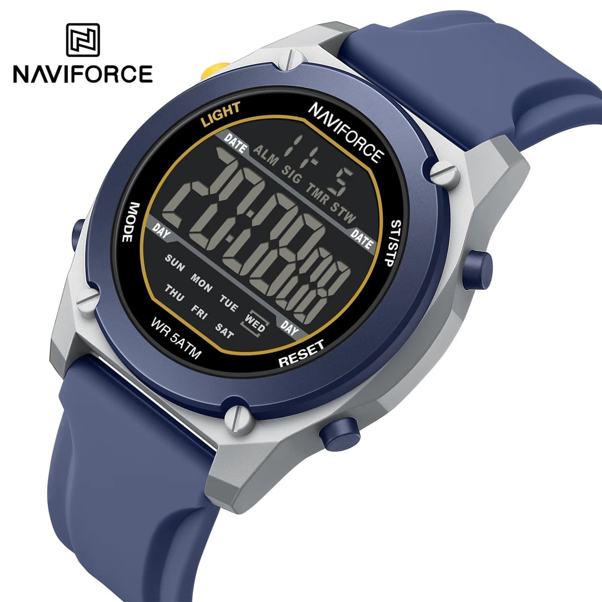 NAVIFORCE Men's Digital Chronograph Watch — image 7