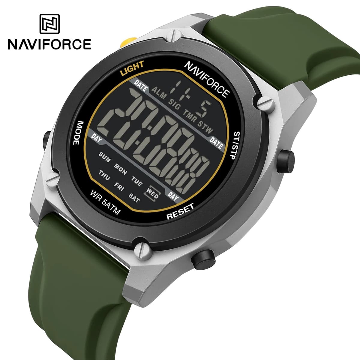 NAVIFORCE Men's Digital Chronograph Watch — image 8