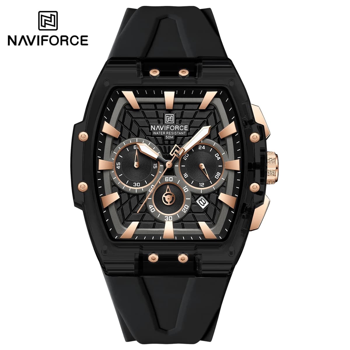 NAVIFORCE 6113 Men's Chronograph Watch, Waterproof — image 6