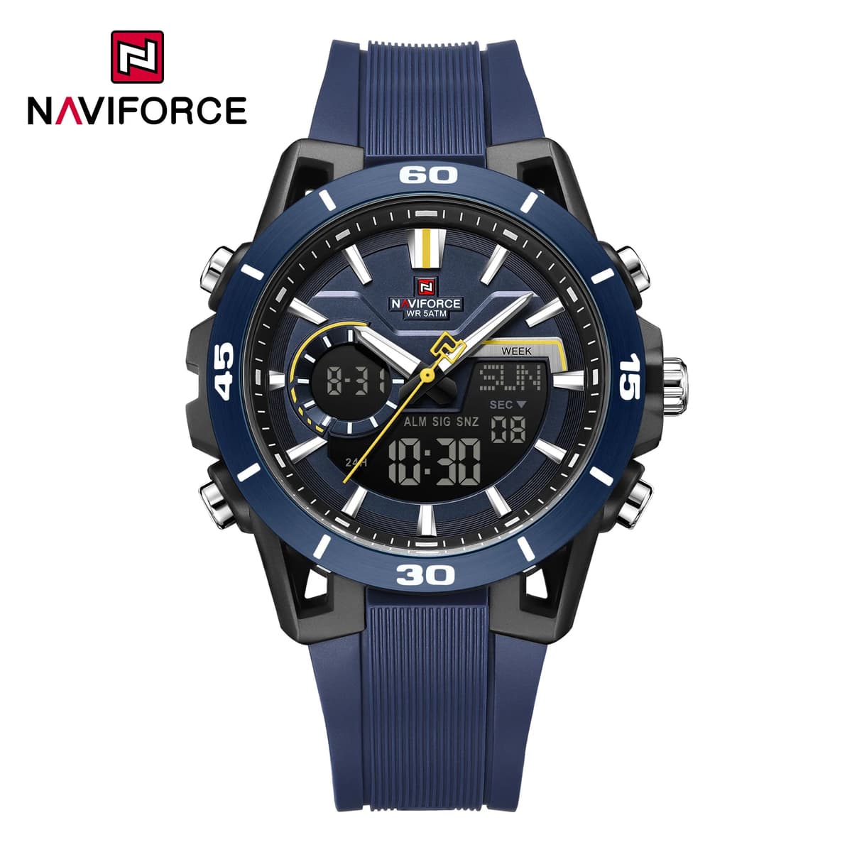 NAVIFORCE 7135 Men's Dual Display Sports Watch — image 3