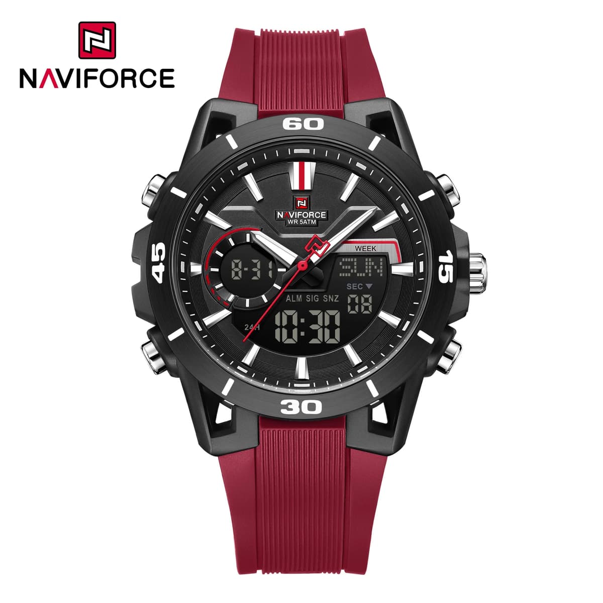NAVIFORCE 7135 Men's Dual Display Sports Watch — image 10