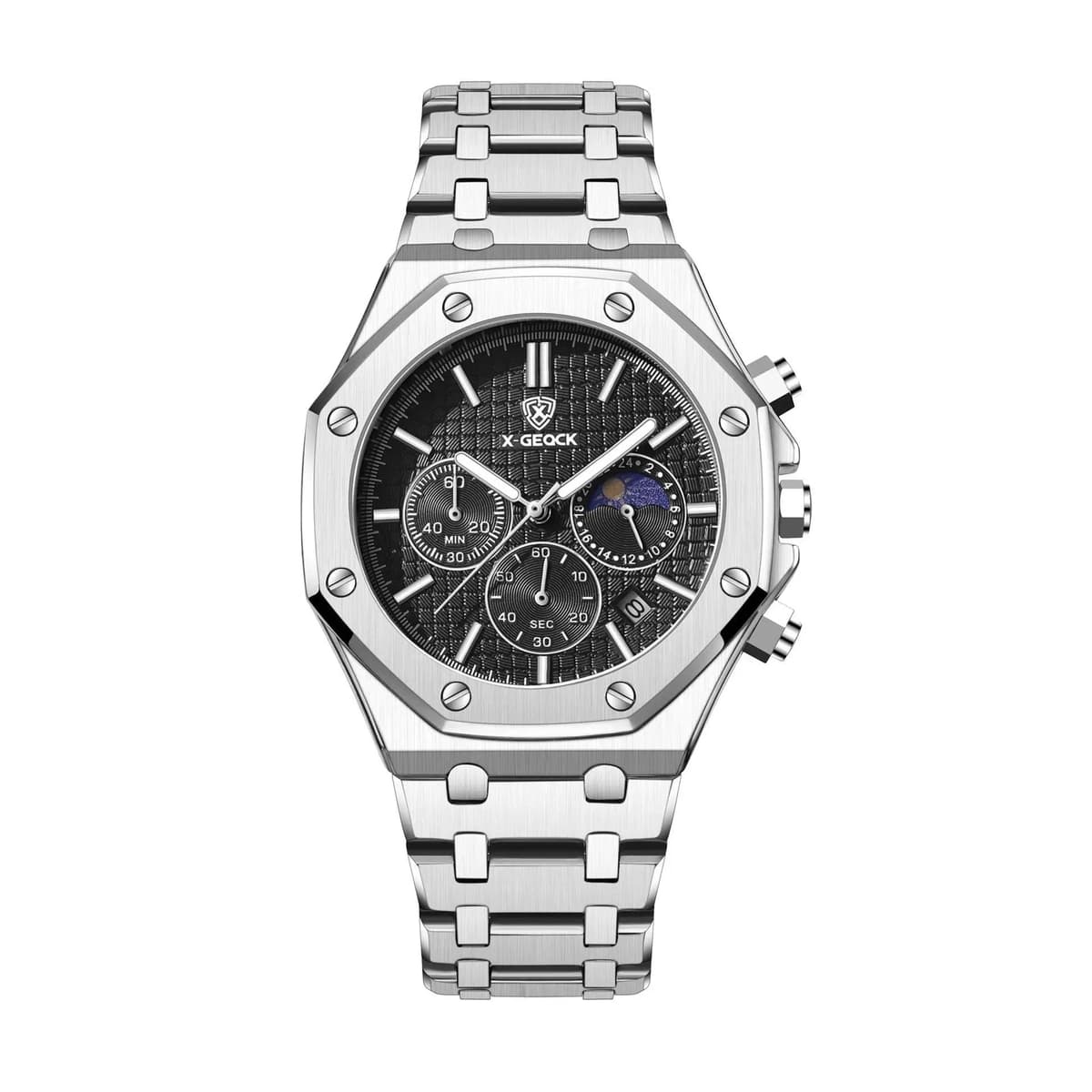Luxury Moon Phase Mechanical Men's Watch — image 9