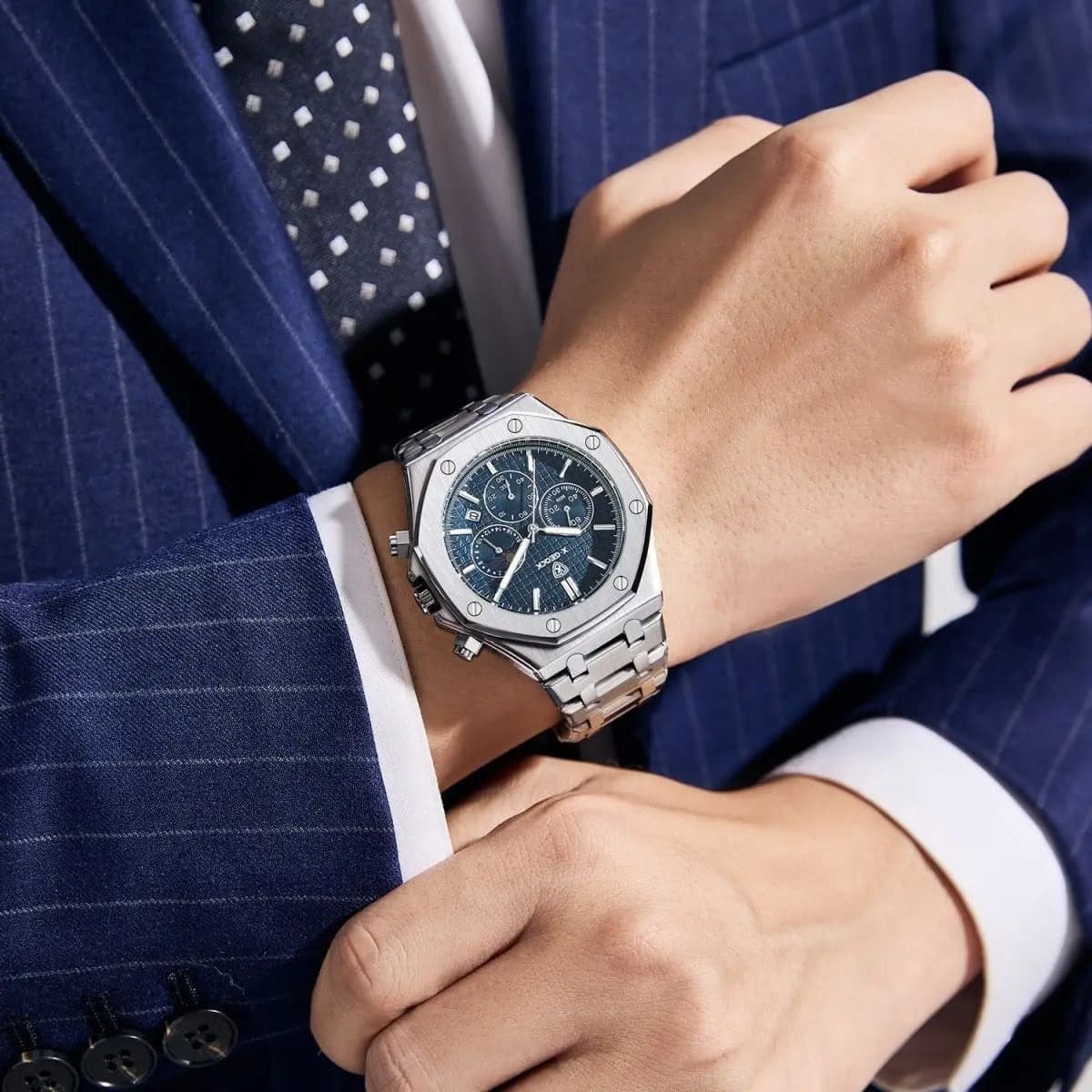 Luxury Moon Phase Mechanical Men's Watch — image 3