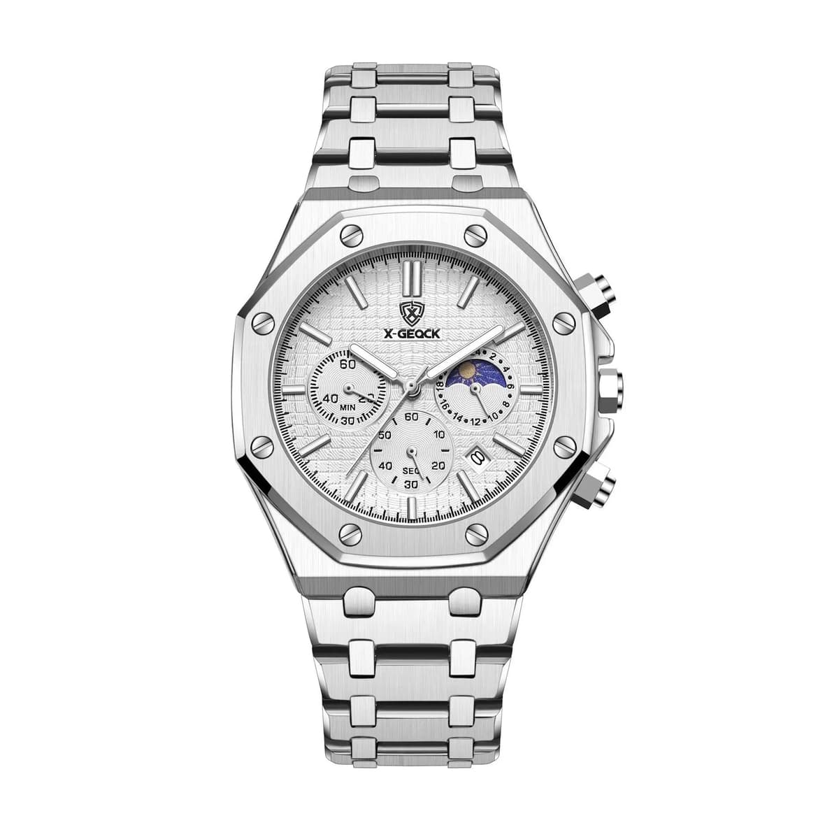Luxury Moon Phase Mechanical Men's Watch — image 8