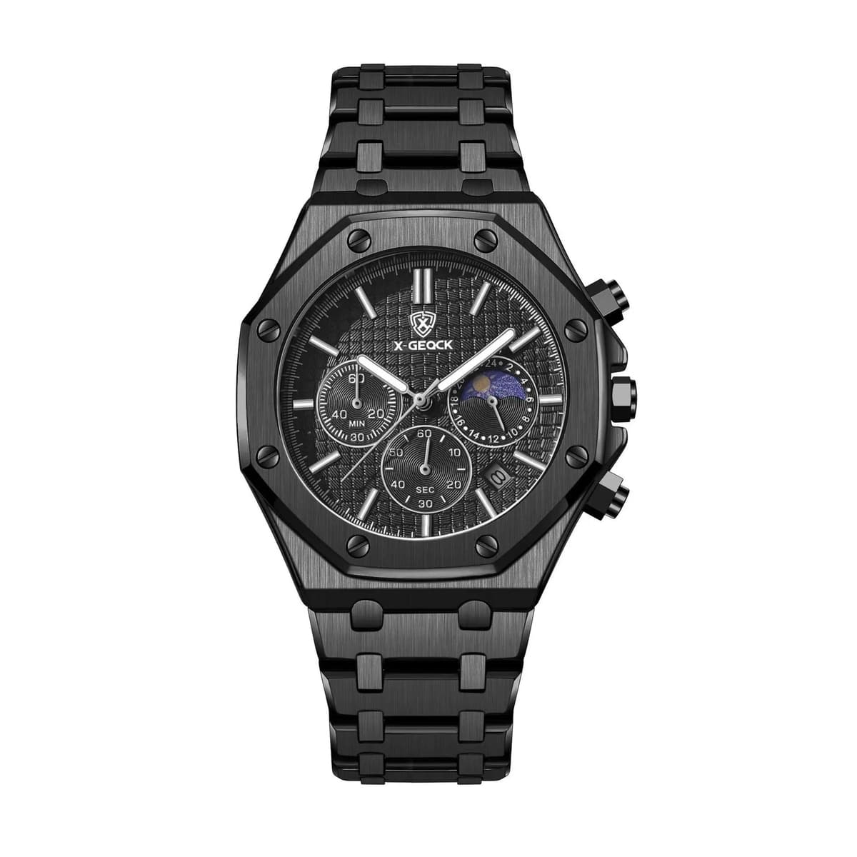 Luxury Moon Phase Mechanical Men's Watch — image 7