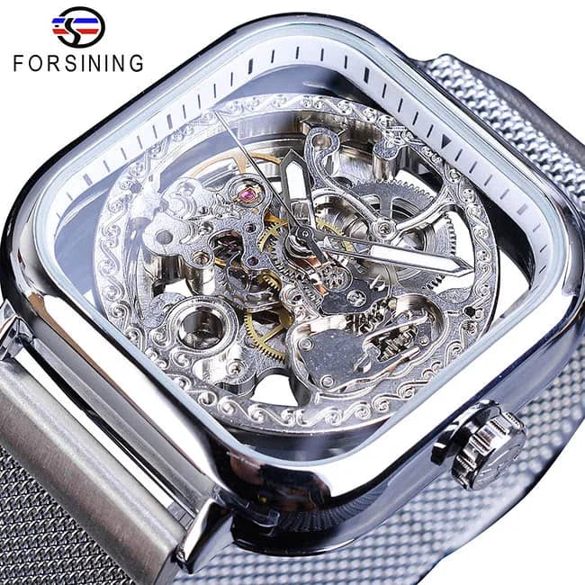 Forsining Golden Men's Automatic Watch - Luxury & Precision — image 12