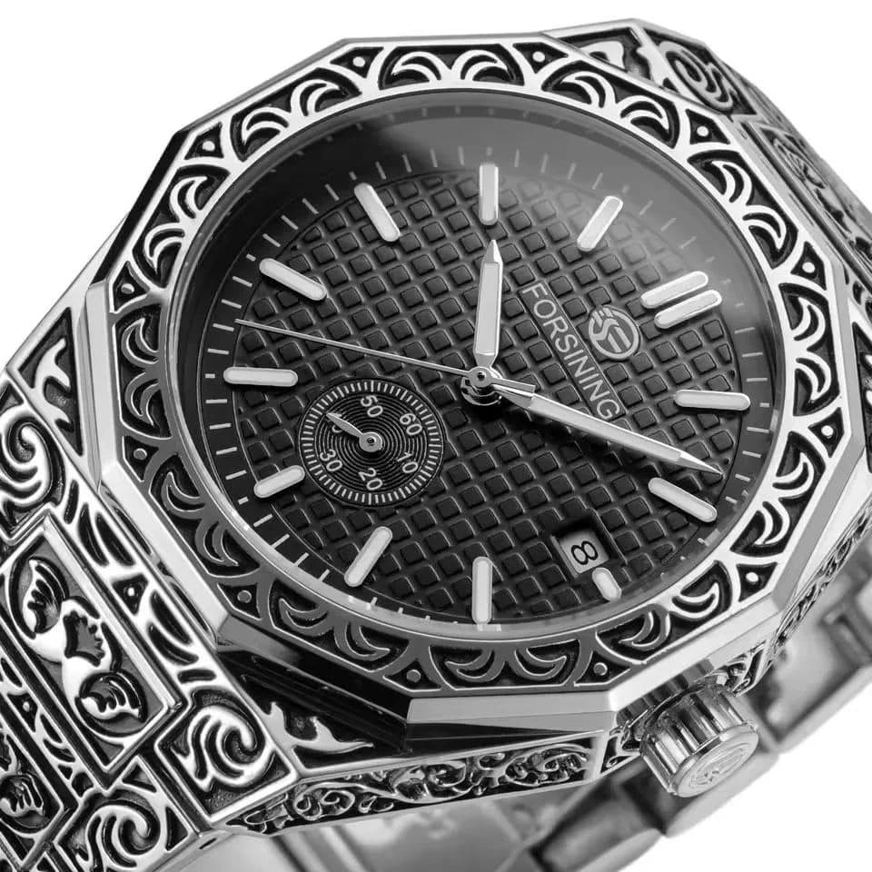 WINNER Men's Automatic Sport Watch - Stainless Steel — image 6