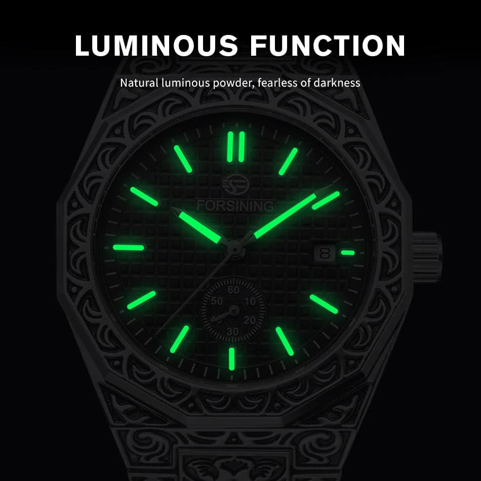 WINNER Men's Automatic Sport Watch - Stainless Steel — image 2
