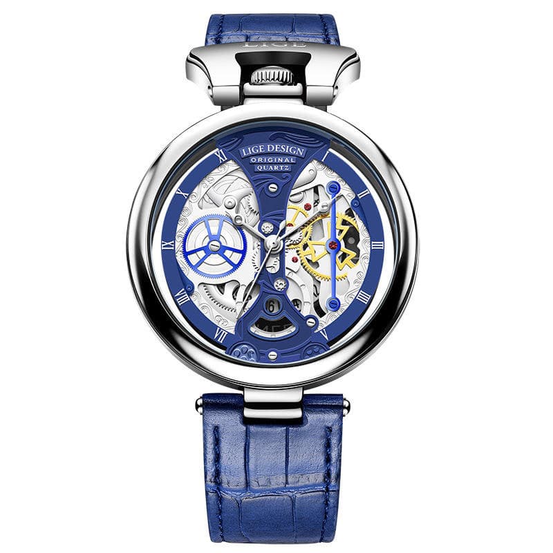 Luxury Waterproof Tourbillon Skeleton Watch — image 2