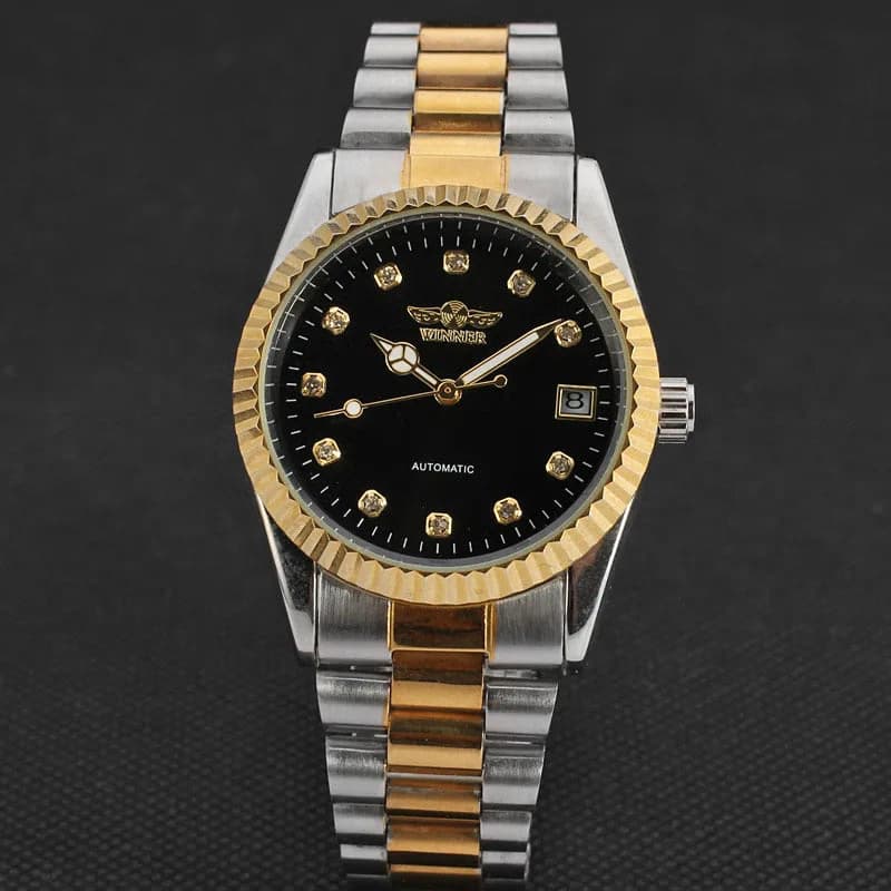 Luxury Men's Automatic Mechanical Steel Watch — image 4