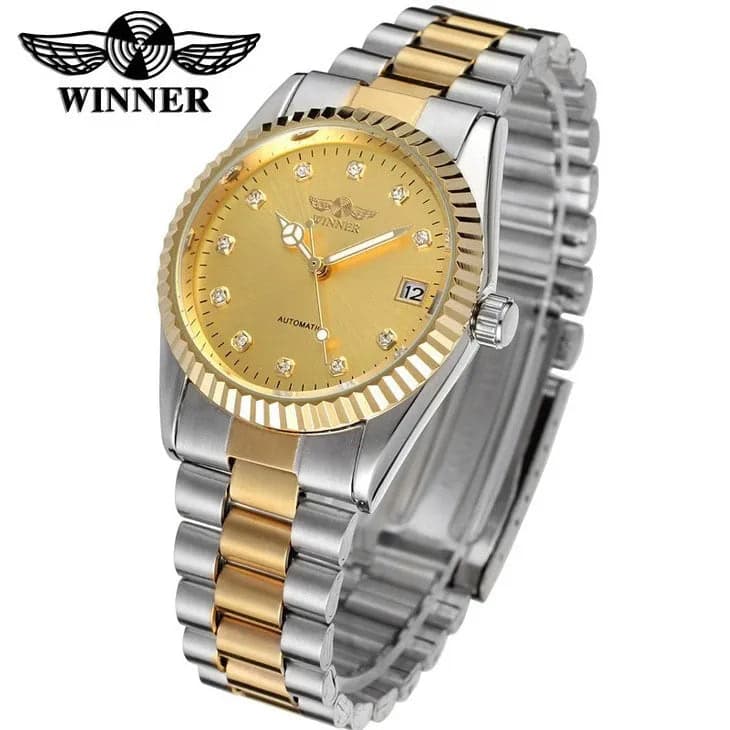 Luxury Men's Automatic Mechanical Steel Watch — image 10