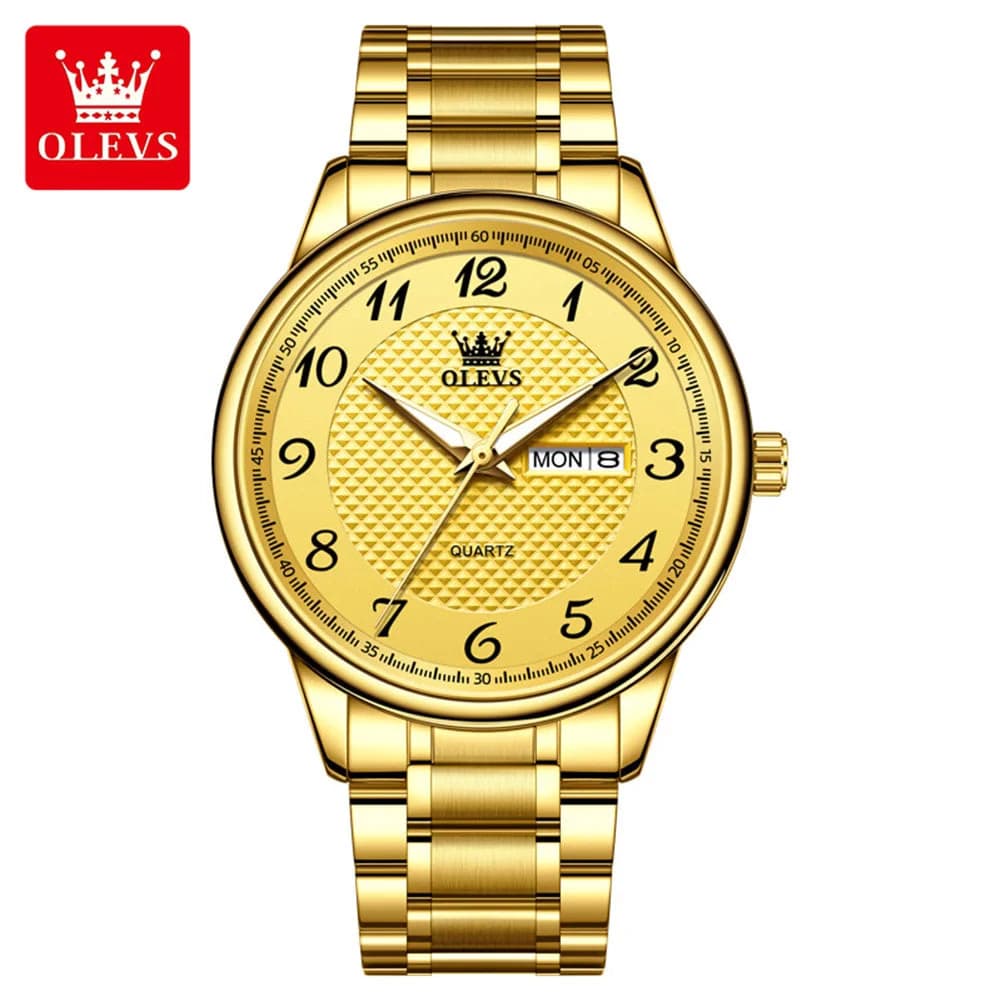 OLEVS 5667 Luxury Men's Stainless Steel Watch — image 12
