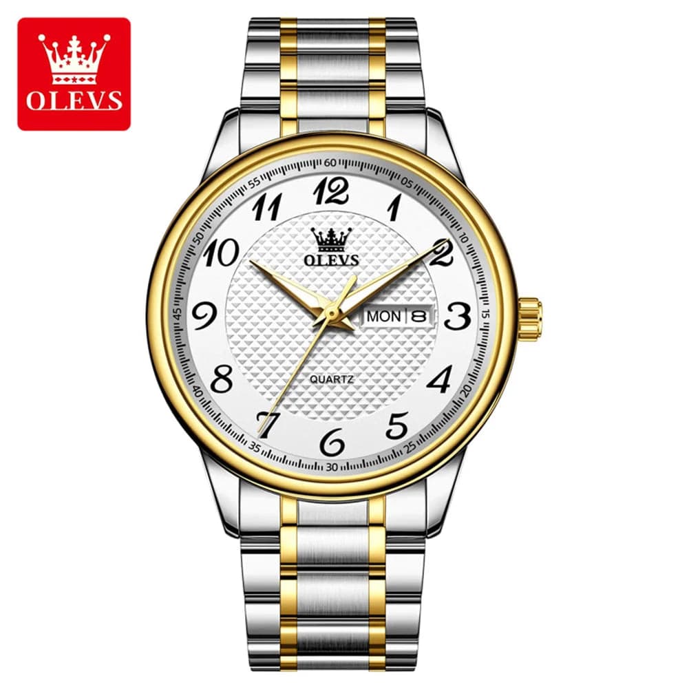 OLEVS 5667 Luxury Men's Stainless Steel Watch — image 8