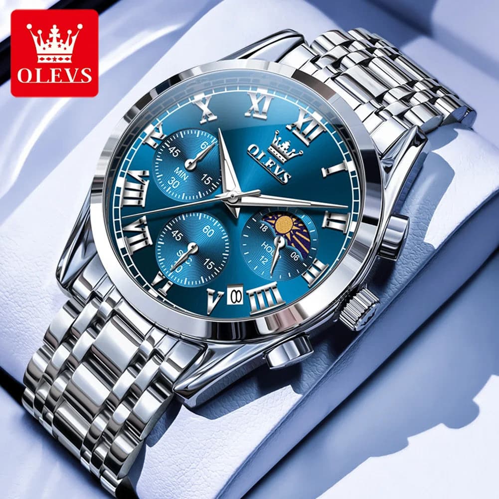 Luxury Men's Luminous Quartz Watch