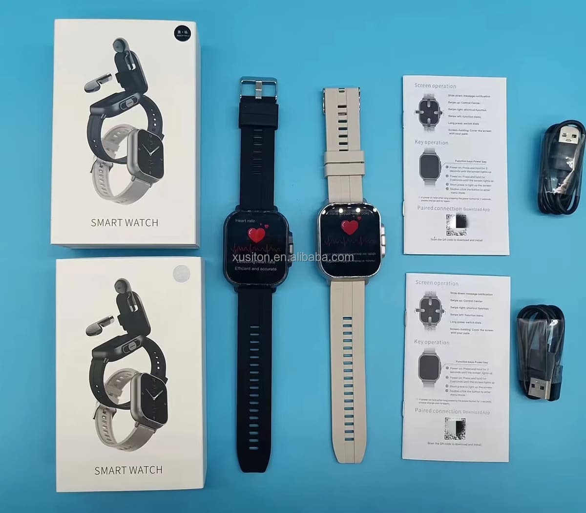 Smart Watch D8E with Earbuds & Heart Rate Monitor — image 6