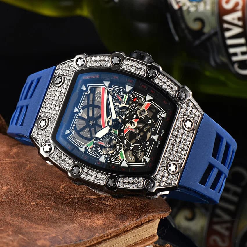 Luxury Diamond Quartz Watch — image 9