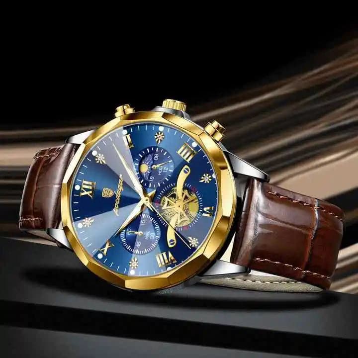 POEDAGAR Multi-Function Waterproof Quartz Watch — image 3