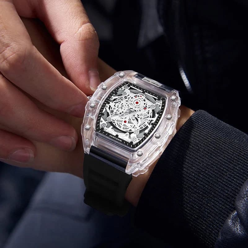 Men's Wine Barrel Quartz Watch — image 4