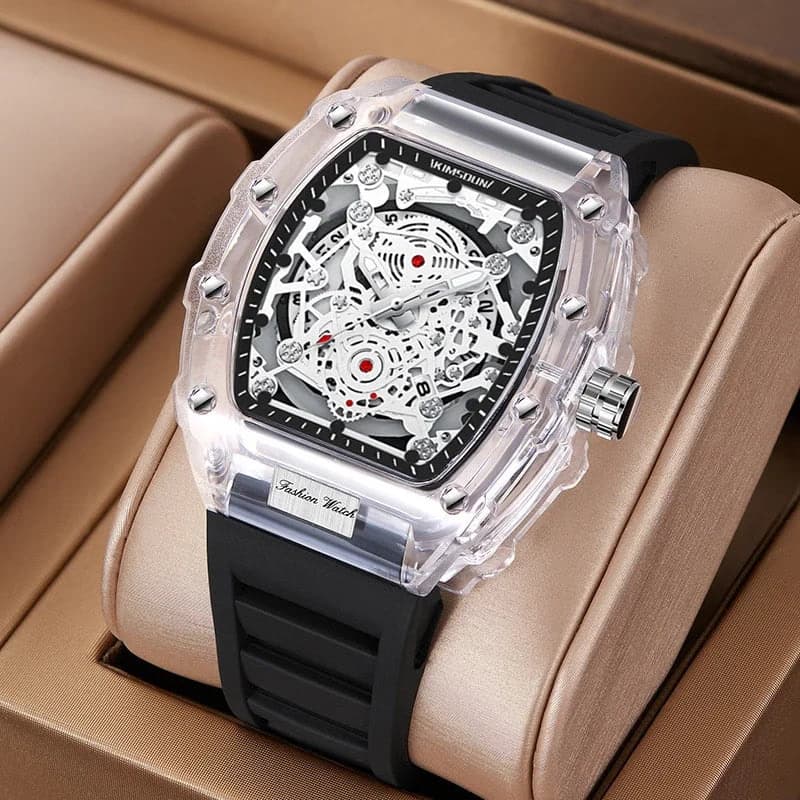 Men's Wine Barrel Quartz Watch — image 3