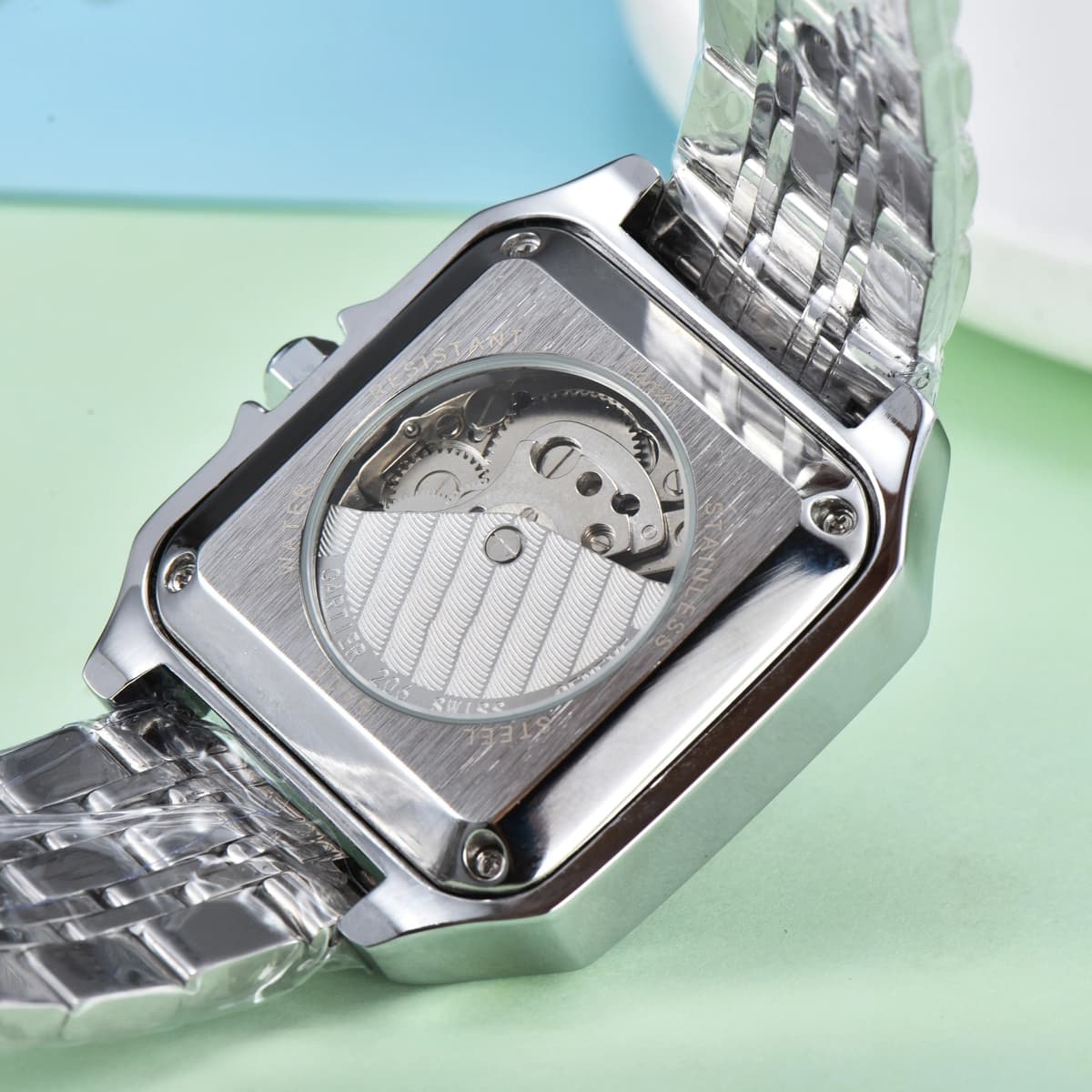 Men's Luxury Mechanical Square Watch — image 5