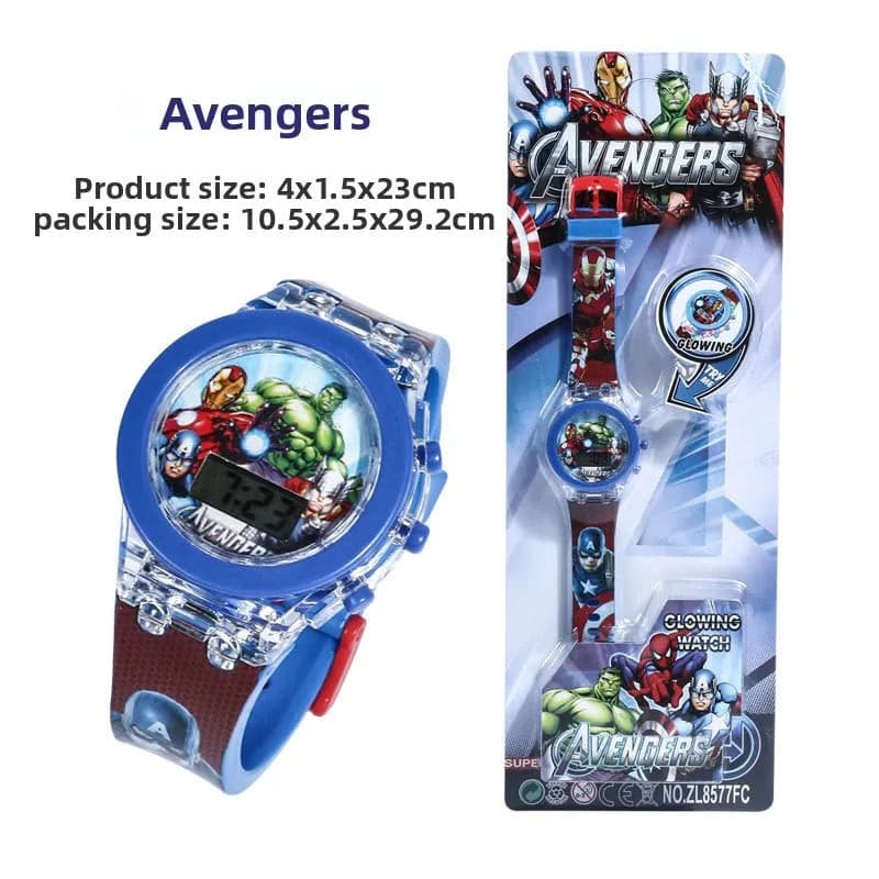 Children's Cartoon Digital Watch with Lights — image 4