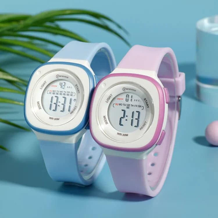 Stylish Digital Watches for Girls - Square Design — image 7