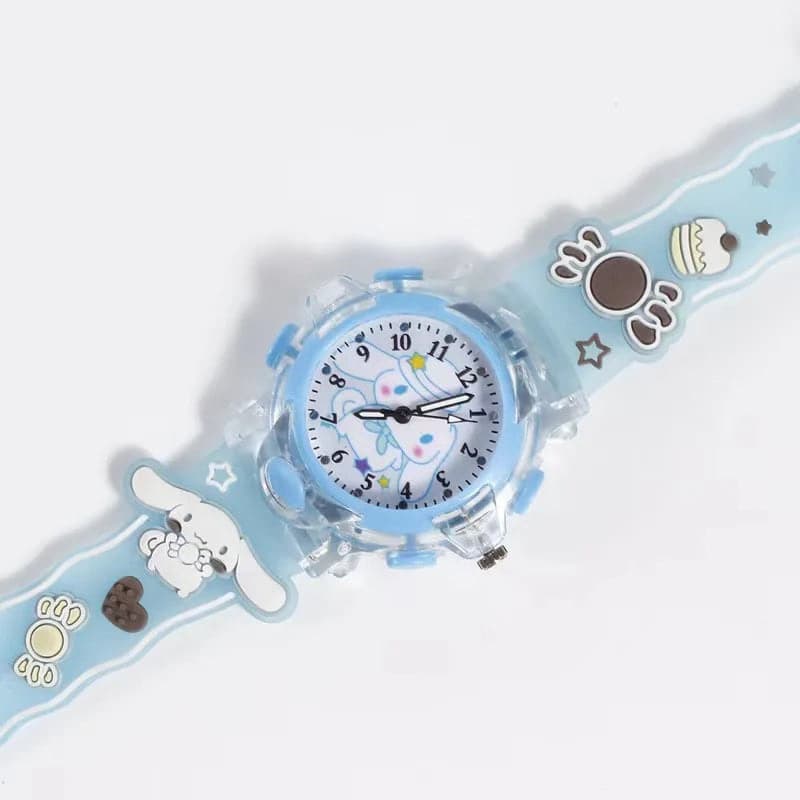 3D Luminous Hello Kitty Quartz Watch for Kids — image 6