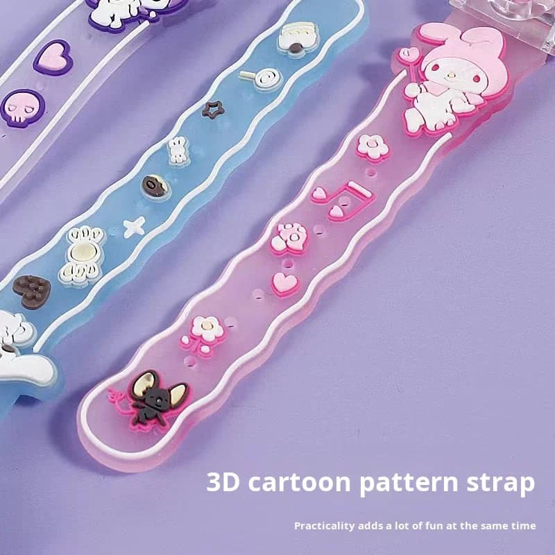 3D Luminous Hello Kitty Quartz Watch for Kids — image 3