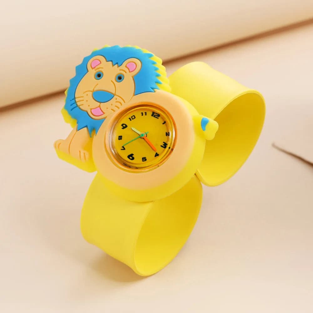 3D Animal Cartoon Silicone Kids Quartz Watch — image 4