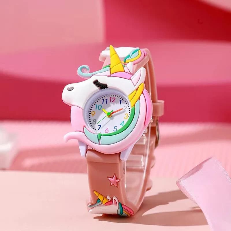 Charming Rainbow Unicorn Kids Quartz Watch — image 9