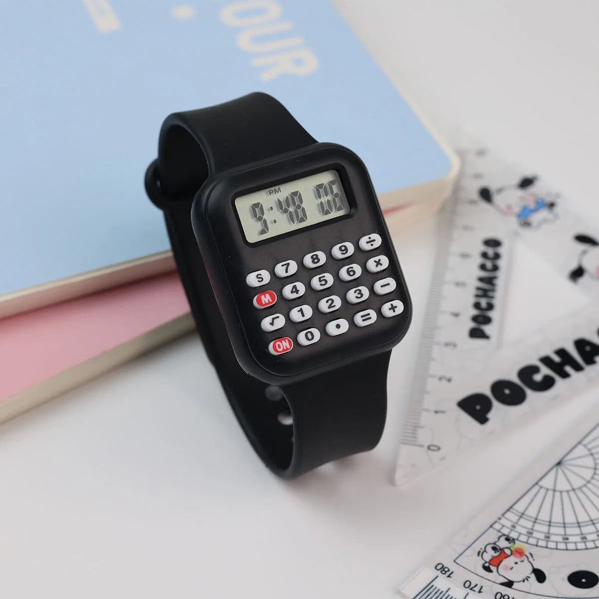 Kids Multifunctional LED Calculator Watch — image 11