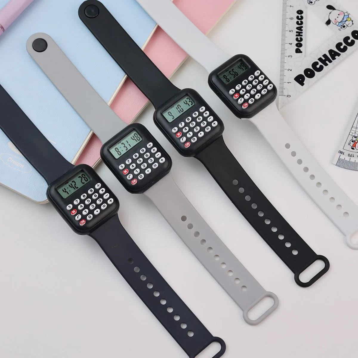 Kids Multifunctional LED Calculator Watch — image 4